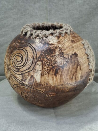 Rzeźba ceramiczna „Spiralne Milczenie” | Rytualny artefakt - obrazek 3