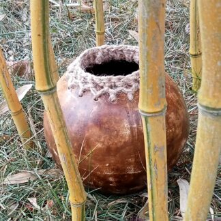 Naczynie artystyczne pleciony brzeg 2 Pracownia CzarnySmok.pl