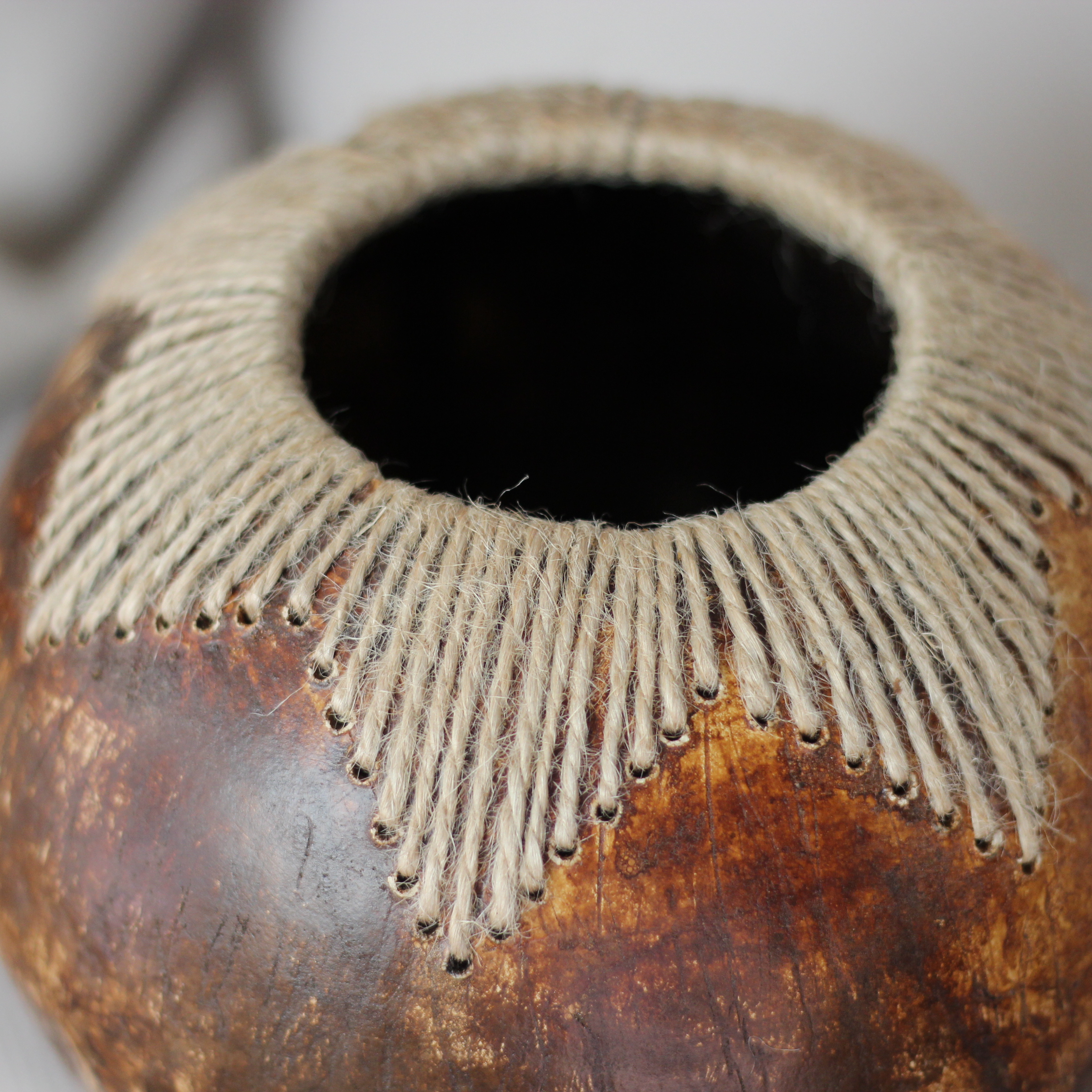 Naczynie Pleciony Brzeg Pracownia CzarnySmok.pl