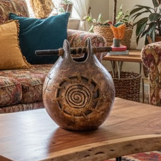 Wazon „Bieg Kamienia” | Wazon rytualny i etno