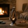 swiecznik-na-tealight-i-aromaty-01-00 Kadzielnica ceramiczna szamotowa „Strażnik Płomienia”