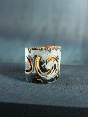 il_fullxfull.8480430266_enpe.jpg Świecznik Boho Ceramiczny